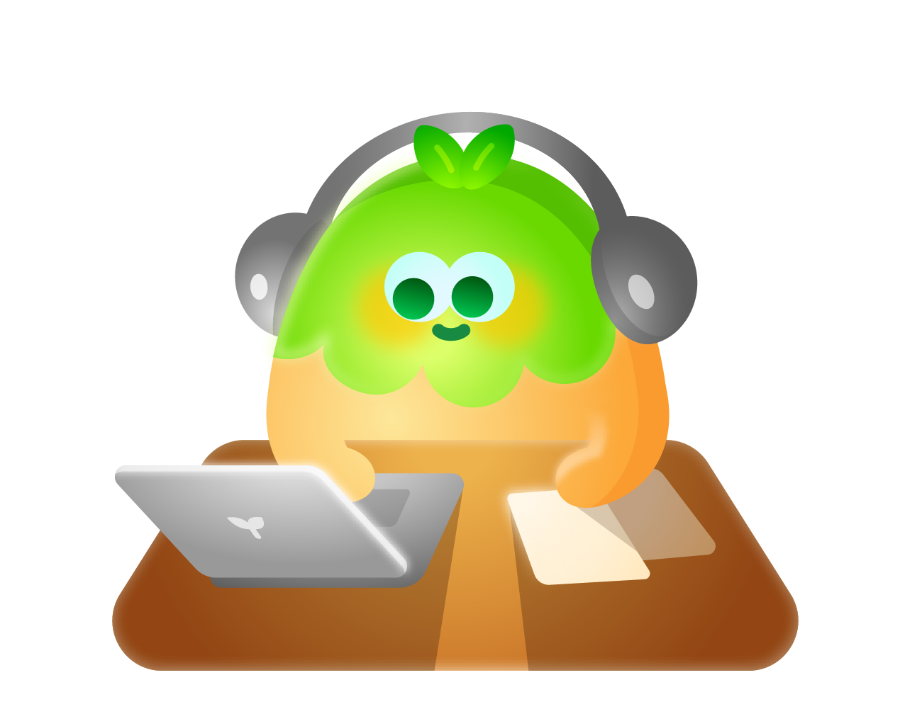 Remote worker focused on deep work with Forest